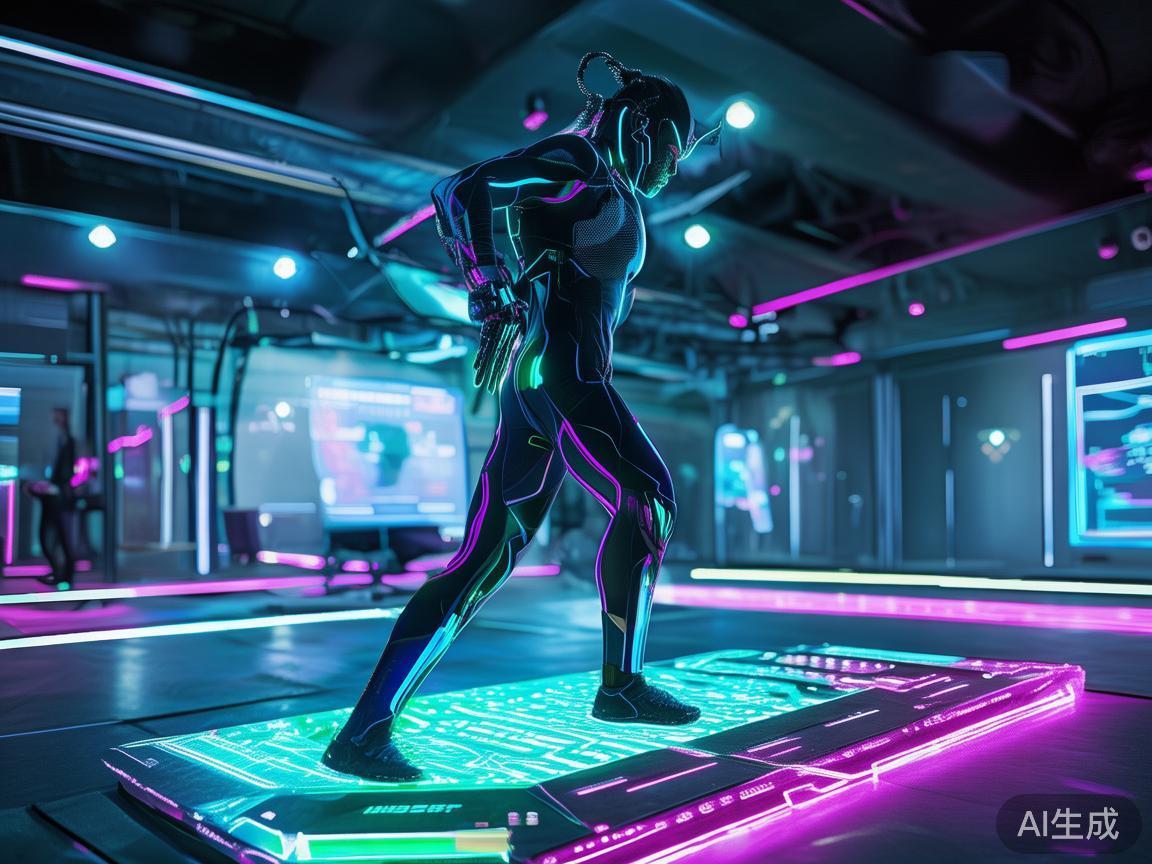 智能设备的应用：配合智能传感器、动作捕捉等硬件设备